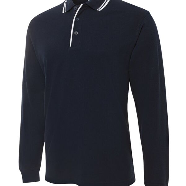 JB's  L/S Contrast Polo Thumbnail