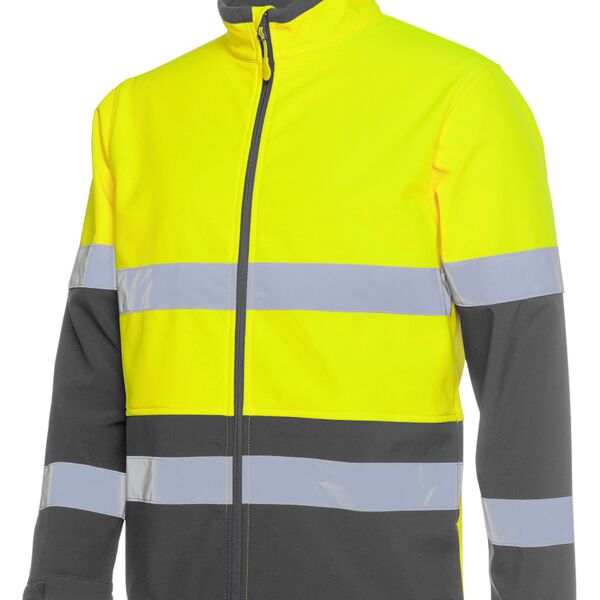 Hi Vis (D&N) Water Resistant Softshell Jacket Thumbnail