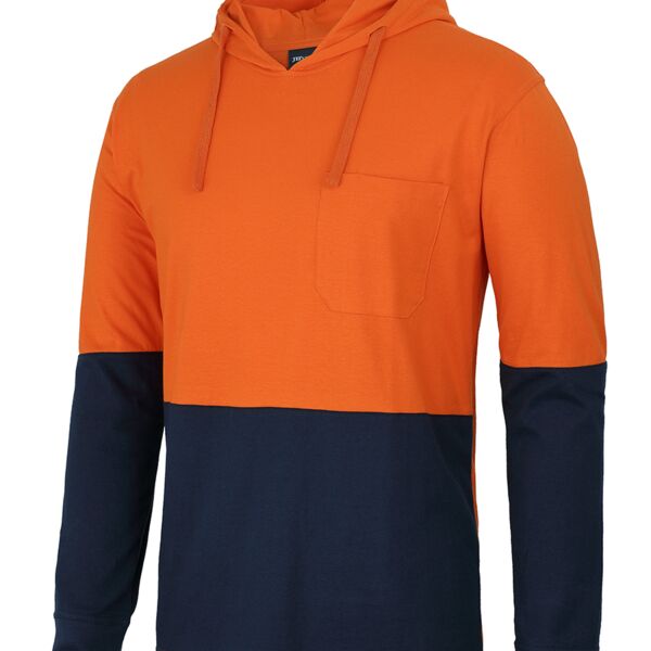 Hi Vis L/S Cotton with Hood Thumbnail