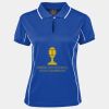 Podium Ladies Piping Polo Thumbnail